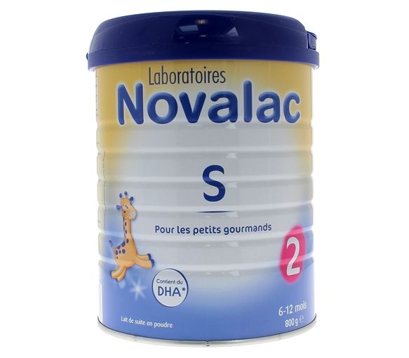 Pulvermilch für kleine Feinschmecker von 6 bis 12 Monaten Novalac S - 800 g Dose