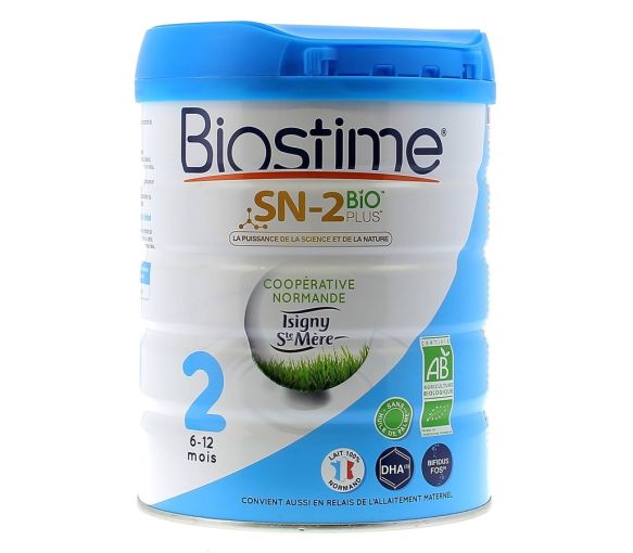 Biostime SN-2 Bio Babymilch 2. Altersstufe - 1 Dose 800 g