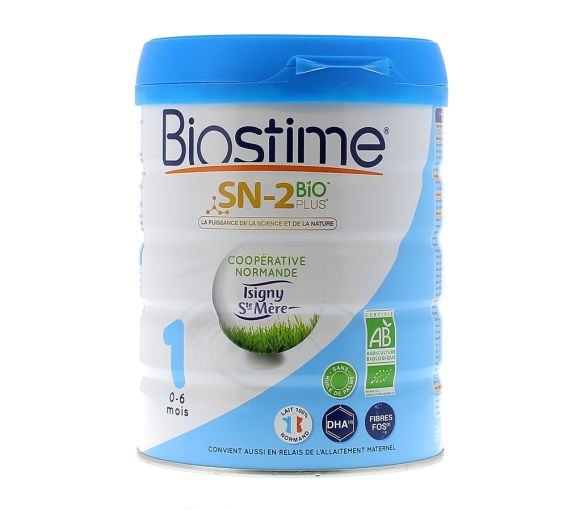 Biostime Bio SN-2 Säuglingsmilch 1. Alter - Dose mit 800 g