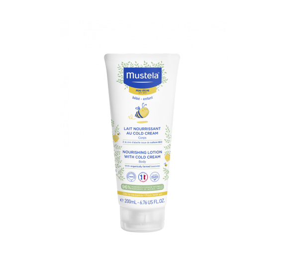 Nährende Milch mit Cold Cream für trockene Haut Mustela - 200 ml Tube - image 1