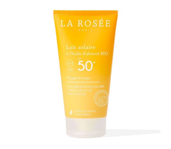 Sonnenschutzmittel SPF50+ mit Bio-Aprikosenöl La Rosée - Tube mit 150 ml