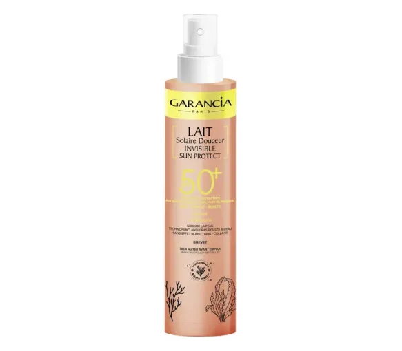 Sonnenschutzmilch unsichtbare Sanftheit Sun Protect 50+ Garancia - Spray mit 150ml