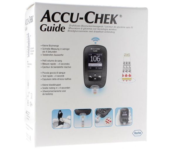 Blutzuckermessgerät Accu-Chek Guide - ein Messgerät