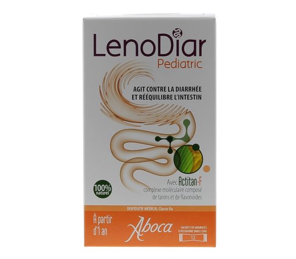 Lenodiar Pediactric Aboca - Packung mit 12 Beuteln