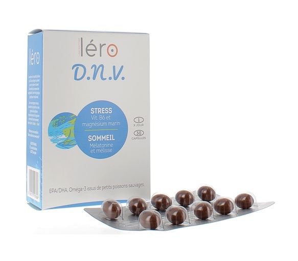 Léro DNV Stress/Schlaf - Packung mit 30 Kapseln