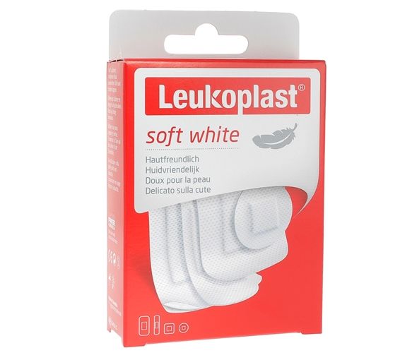 Leukoplast Soft White Pflaster BSN Medical - Schachtel mit 30 Pflastern