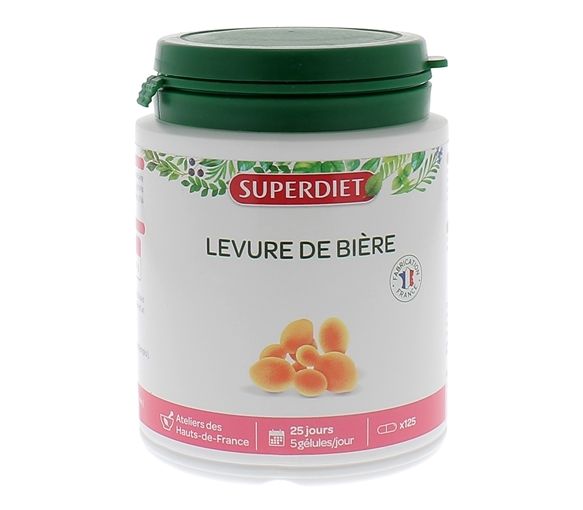 Bierhefe Super Diet - Dose von 125 Kapseln - image 1