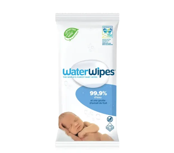 Waterwipes Baby-Feuchttücher - Packung mit 28 Tüchern