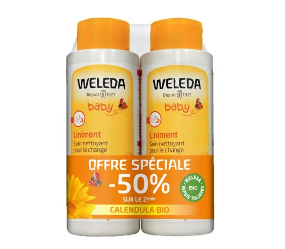 Bio-Kalendula-Liniment Weleda - 2er-Pack mit 400ml Flaschen - image 1
