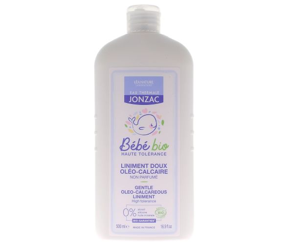 Sanftes Oléo-Kalk Liniment für Bio-Babys Eau Thermale Jonzac - Flasche mit 500 ml - image 1