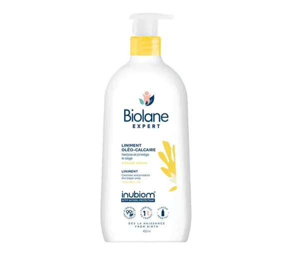 Liniment oleocalcaire mit Olivenöl Biolane Expert - Pumpflasche 450 ml