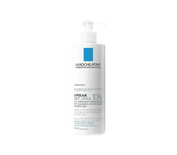 Lipikar Milch Urea 10% feuchtigkeitsspendend La Roche-Posay - Pumpflasche 400ml - image 1