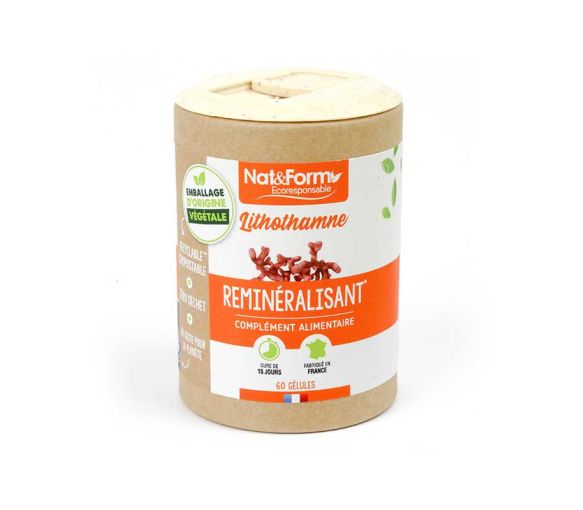 Lithothamne Ecoresponsable Nat&Form - Dose von 60 Kapseln - image 1