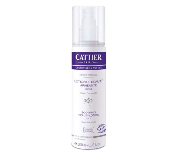 Bio-Rosenblüten beruhigende Lotion Cattier - Spray mit 200 ml - image 1