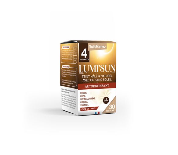 Lumi'sun Selbstbräuner Nat&Form - Packung mit 30 Kapseln - image 1