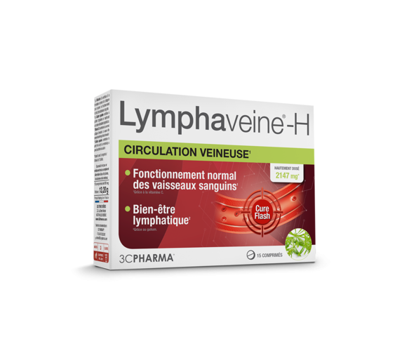 Lymphaveine-H Zirkulation 3C Pharma - Packung mit 15 Tabletten