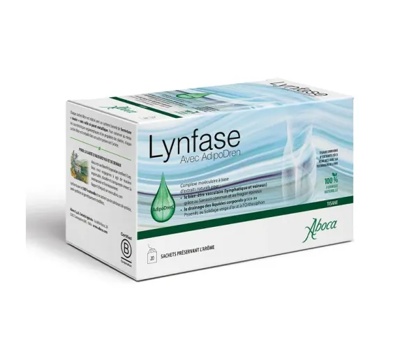 Lynfase Stoffwechseltee Aboca - Schachtel mit 20 Beuteln - image 1