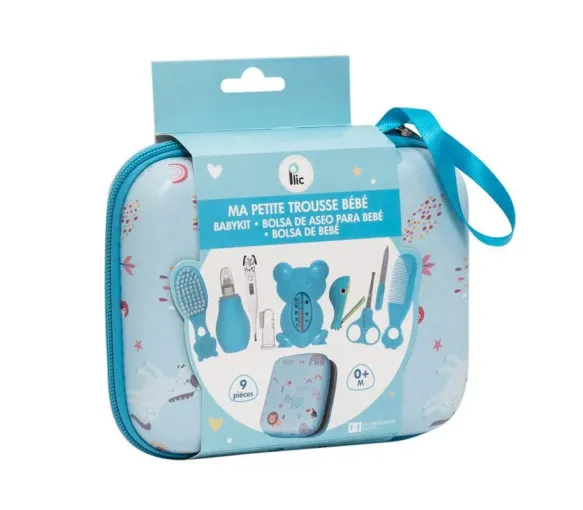 Meine kleine Baby-Pflegebox blau Plic - eine 9-teilige Box - image 1