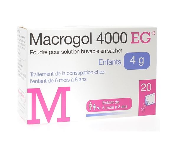 Macrogol 4000 EG Kinder 4g - Packung mit 20 Beuteln