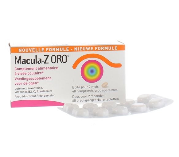 Macula Z ORO Horus Pharma - Packung mit 60 orodispersiblen Tabletten