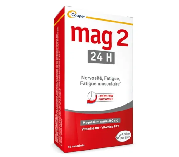 Mag 2 24h Meeresmagnesium Cooper - Packung mit 40 Tabletten - image 1