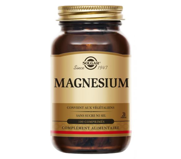 Magnesium Bisglycinat Solgar - Packung mit 100 Tabletten - image 1