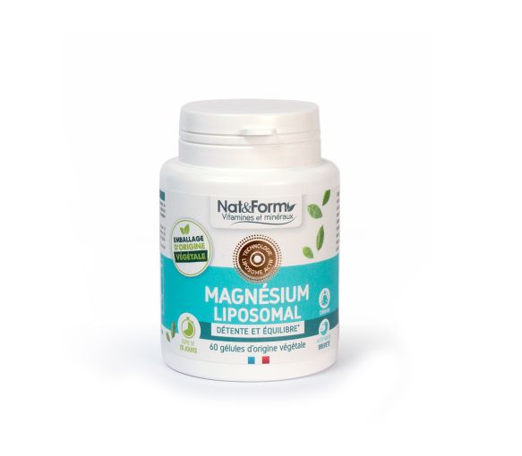 Liposomales Magnesium Nat&Form - Packung mit 60 Kapseln