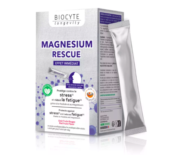 Magnesium Rescue Biocyte - Box mit 14 Sticks