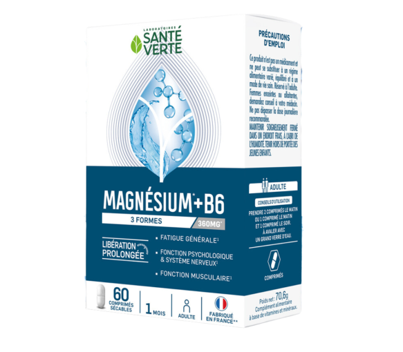 Magnesium Gesundheit Grün - Packung mit 60 Tabletten - image 1