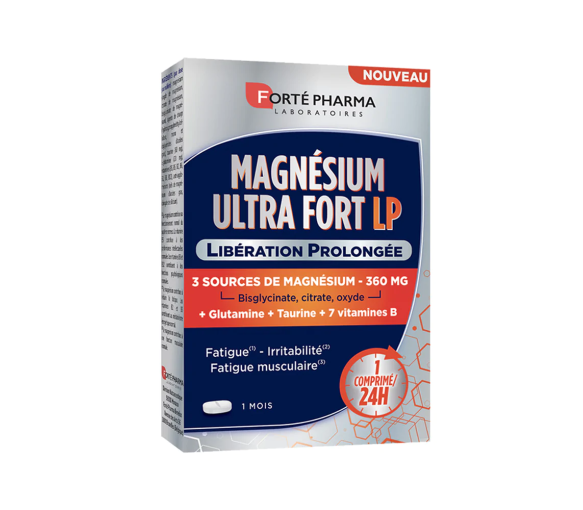 Magnesium Ultra stark LP Forté Pharma - Packung mit 30 Tabletten