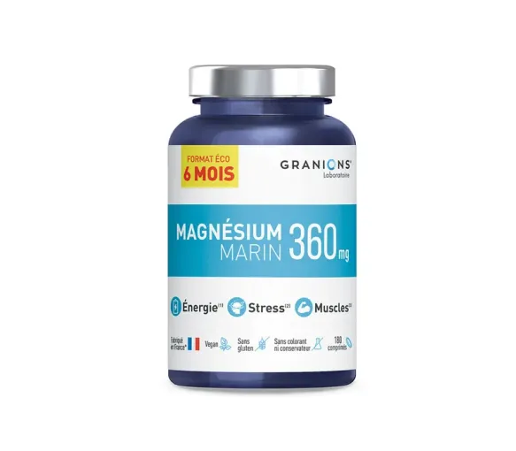 Meeresmagnesium 360mg Granions - Dose von 180 Tabletten - image 1