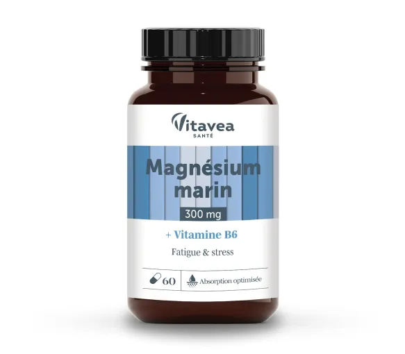 Meeresmagnesium Müdigkeit und Stress Vitavea - 60 Kapseln