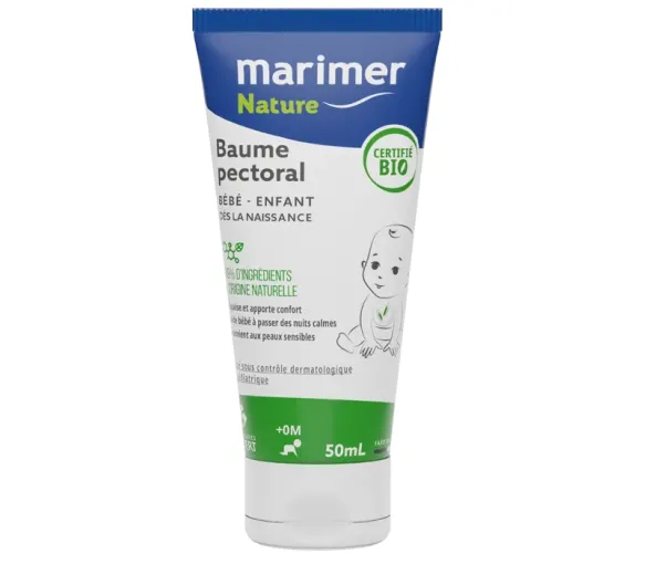Marimer Bio Brustbalsam für Babys - 50ml Tube - image 1