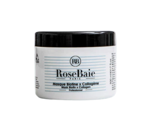 Biotinmaske x Kollagen RoseBaie - 500ml-Behälter - image 1