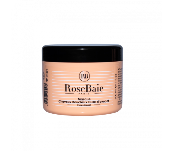 Haarkur für lockiges Haar x Avocadoöl RoseBaie - 500 ml Topf - image 1