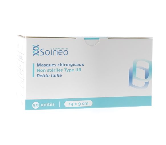 Medizinische Maske für Kinder Typ IIR - Box mit 50 Masken