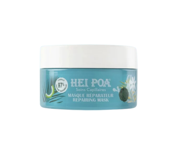 Reparaturmaske mit Monoi Hei Poa - 200ml Topf - image 1
