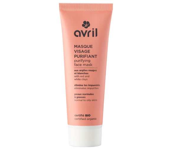 Bio Gesichtsmaske reinigend Avril - Tube mit 50 ml