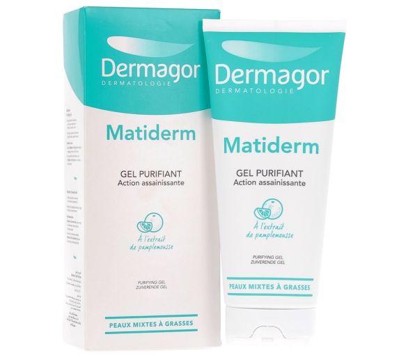 Matiderm Gel Reinigend Dermagor - Tube mit 200 ml