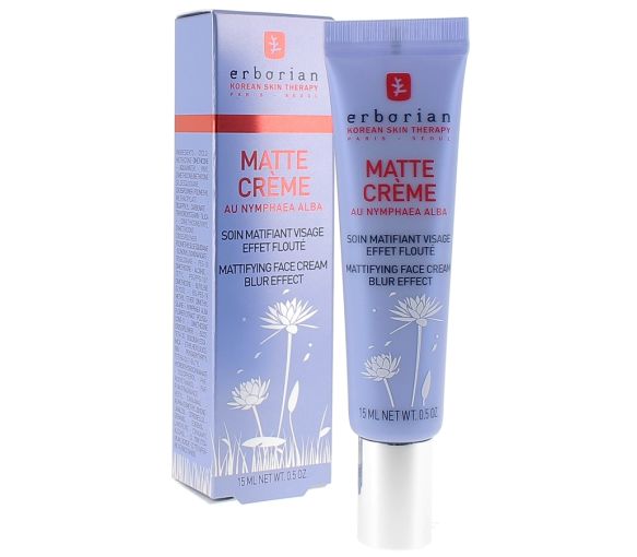 Matte Creme mit Nymphaea Alba Erborian - Tube mit 15 ml