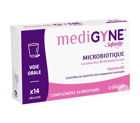 Medigyne Mikrobiotikum von Saforelle - Packung mit 14 Kapseln - image 1