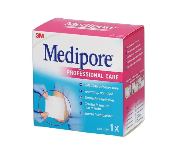 Medipore Wundpflaster weiß, nicht gewebt, 3M - eine Rolle - image 1