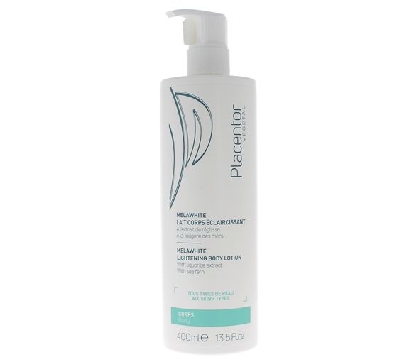 MélaWhite Aufhellende Körpermilch Placentor Végétal - Pumpflasche 400 ml - image 1