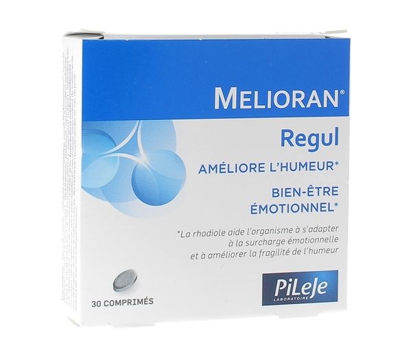 Melioran regul emotionales Wohlbefinden Pileje - Packung mit 30 Tabletten
