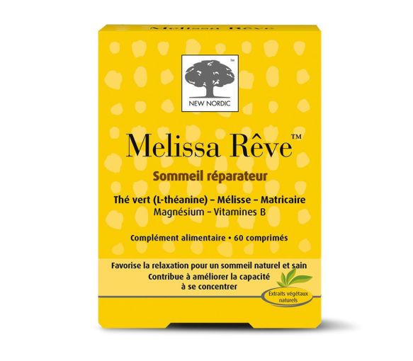 Melissa träumt von erholsamem Schlaf New Nordic - Packung mit 60 Tabletten