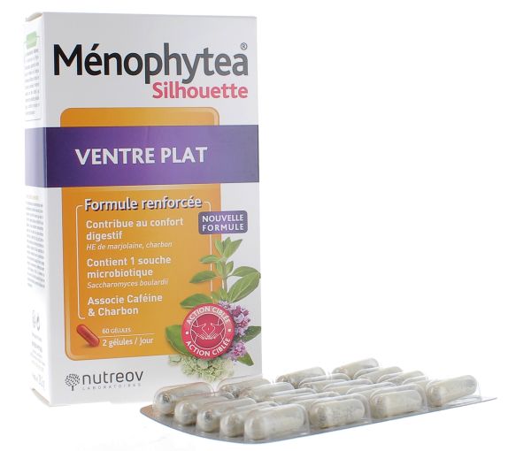 Ménophytea Silhouette flacher Bauch - Packung mit 60 Tabletten