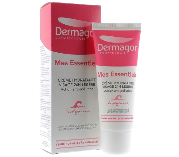Meine Essentials 24h leichte Gesichtsfeuchtigkeitscreme Dermagor - Tube mit 40 ml