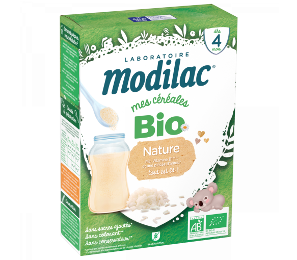 Meine Bio-Cerealien ab 4 Monaten Nature Modilac - 250 g Box