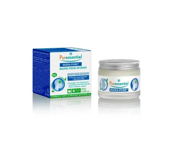 Migra Pure Intensiv-Kühlbalsam Puressentiel - 20ml Tiegel