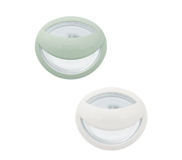 MommyFeel Silikon-Schnuller 0-9 Monate NUK - 2er-Pack Schnuller - image 1